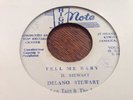 Delano stewart-thats life/tell me baby in vg+ 45RPM