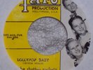 THE RHYTHM ROCKETS Lollypop Baby FARO Picture Label 45 RPM From 1959