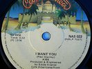 KISS- SOUTH AFRICA 45-I WANT YOU-7 SINGLE-N/MINT UNPLAYED CONDITION