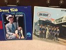 SIGNED Ernest Tubb The Living Legend LP & Ernest Tubb On Tour LP Vinyl Records