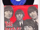 THE BEATLES: Paper Cover 1966-Spain only P/S Rare Ex/Ex STRAWBERRY FIELDS  See
