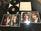 BEATLES WHITE ALBUM 2LP APPLE SWBO101 EXT RARE LOW #0002009 (1968 1st PRESSING)