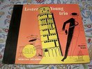 LESTER YOUNG TRIO 78 RPM double 12