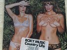 ROXY MUSIC  Country Life - original cover SEALED no bar1974 vinyl USA w sticker