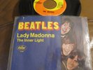 THE BEATLES VINYL 45 RECORD LADY MADONNA THE INNER LIGHT ORIGINAL PICTURE SLEEVE