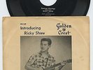 Rare Teen 45 & Picture Sleeve- Ricky Shaw- Teenage Marriage- Golden Crest- Promo