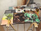 11x Reggae LPs. Culture, Black Uhuru, Mighty Diamonds, Chalice, Jimmy Cliff