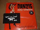 DANZIG lp Devils Whorehouse LTD 150 White + patch samhain danzig SEALED