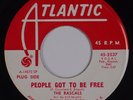 THE RASCALS: People Got to be Free USA ATLANTIC DJ PROMO young WLP 45 NM- Super