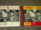 Bing Crosby/Cowboy Favorites Vol 1 & Vol 2 Decca Album Set A-514*A-658