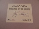 SIGNED by FRITZ REINER Vtg Classical Victor Masterpiece 78 RPM Set / Wagner