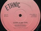 Devon Russell - Come A Me Girl / Gully Banking UK Ethnic 12