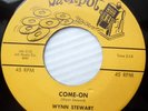 WYNN STEWART rockabilly 45 COME-ON b/w SCHOOL BUS LOVE AFFAIR    vg++ cond. m697