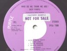 DEEP PURPLE LP. 'WHO DO WE THINK WE ARE'. *RARE FACTORY SAMPLE *1ST PRESS