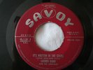 THE EMERALDS DOO WOP 45 ON SAVOY 1159 I WON'T BELIEVE YOU ANYMORE