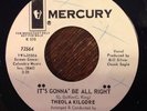 Theola Kilgore, It's Gonna' Be All Right 45, Rare NORTHERN SOUL Mercury Promo