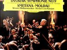 Karajan RARE 1ED AUDIOPHILE LP DGG DIGI NM Symph Moldau Dvorak Smetana