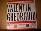 piano Valentin GHEORGHIU recital MOZART, CHOPIN-ELECTRECORD- MINT-1st press 1966