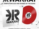 Wakrat - S/T LTD Signed Red Stencil LP Rage Against The Machine Audioslave