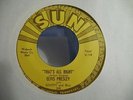 ELVIS PRESLEY ROCKABILLY 45 ON SUN 209  THAT'S ALL RIGHT / BLUE MOON OF KENTUCKY