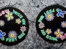 2x De La Soul 3 Slipmat Feet High And Rising original Promo HIP HOP Rarität new