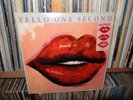 YELLO * ONE SECOND LP PROMOTIONAL COPY  MASTERDISK HYPE STICKER TESTED EXCELLENT