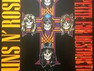Axl Rose Guns n Roses Signed Appetite For Destruction LP Vinyl Photo PROOF COA