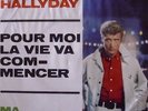 Johnny Hallyday Pour Moi La Vie Va Commencer / Ma Guitare Vinyl Single 7inch