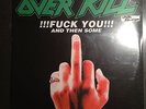 Overkill F**k You And Then Some 2xLP Limited Edition vinyl SEALED # 116 / 500