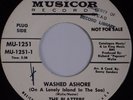 THE PLATTERS: Washed Ashore MUSICOR DJ PROMO ’67 Northern Soul 45 NM-