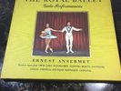 ERNEST ANSERMET, The royal ballet, LD-6065 SORIA RCA  Double LP  1S