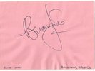 BRIAN JONES SIGNED AUTOGAPH BOOK PAGE THE ROLLING STONES BEATLES ERA