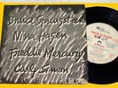 RARO PROMO EP 7' 45 Giri FREDDIE MERCURY B. SPRINGSTEEN - STAMPA BRASILE