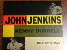 John Jenkins, Kenny Burrell Blue Note -1573 Lp  Orig. Dg Mono Rvg Lp-Excellent