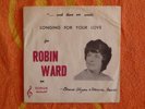 ROBIN WARD Longing For Your Love 45 rpm PICTURE SLEEVE ONLY Songs Unlimited 1962