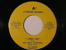 Rare GARAGE 45-EARLY RATIONALS / I Need You SCOT RICHARD CASE SPLIT 45  A2, EX++