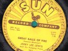 78-ROCK-JERRY LEE LEWIS-GREAT BALLS OF FIRE/YOU WIN AGAIN on SUN-