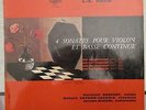 BARCHET VEYRON LACROIX MUCKEL BACH 4 sonates violon & basse continue LP ERATO ST