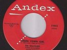 THE TRAVELERS green town girl ANDEX rockabilly NM 45 LISTEN