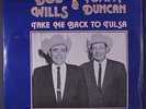 BOB WILLS & TOMMY DUNCAN: Take Me Back To Tulsa LP Sealed Country