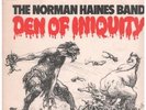 NORMAN HAINES BAND Den Of Iniquity LP VINYL 7 Track Stereo Pressing Matrix -1/