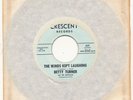 BETTY TURNER on Crescent —THE WINDS KEPT LAUGHING— northern soul 45 | LISTEN