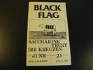 Black Flag Die Kreuzen Original 1981 Poster Gig Flyer Ad Concert KBD Punk HC
