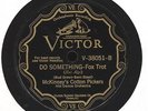 78 RPM  JAZZ  Victor V-38051 - McKinney's Cotton Pickers - Do Something - 1929