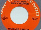 RICHARD CAITON You Look Like Flower / Listen To Drums GNP 45 northern soul VG++