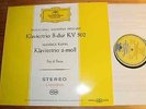 TRIO DI TRIESTE Mozart RavelPiano Trios LP DGG SLPM Tulip (1959)