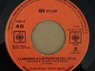 BOB DYLAN - Knockin' On Heavens Door / Turkey Chase - RARE MEXICAN PROMO RADIO