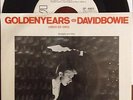DAVID BOWIE - Golden Years -  MEXICAN RADIO PROMO 45 white label