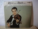 MUCS 103 BACH Violin Sonata No 1 Partita No 1 RUGGIERO RICCI MCA STEREO LP EX