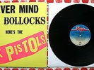 SEX PISTOLS  NEVER MIND THE BOLLOCKS 1ST PRESS A1/B1 MATRIX VINYL RECORD PUNK LP